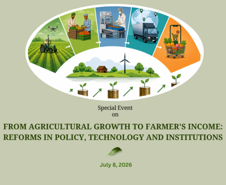 From Agricultural Growth to Farmer’s Income: Reforms in Policy, Technology and Institutions